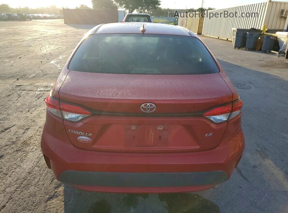 JTDEPRAE4LJ113562 2020 TOYOTA COROLLA Red Rear view