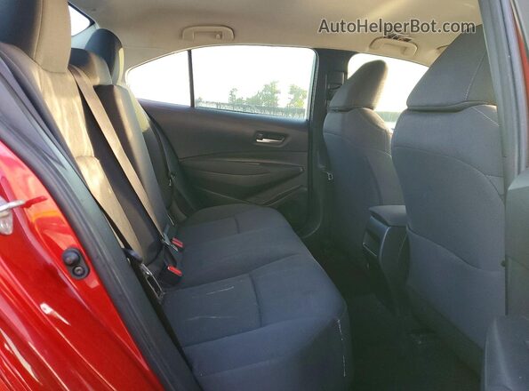 JTDEPRAE4LJ113562 2020 TOYOTA COROLLA Red Rear seats view