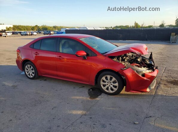 JTDEPRAE4LJ113562 2020 TOYOTA COROLLA Red Front right