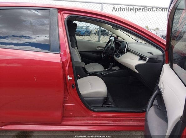 JTDEPRAE5LJ027337 2020 TOYOTA COROLLA Red Вид салону спереду