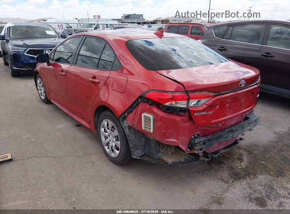 JTDEPRAE5LJ027337 2020 TOYOTA COROLLA Red Задня ліва чверть