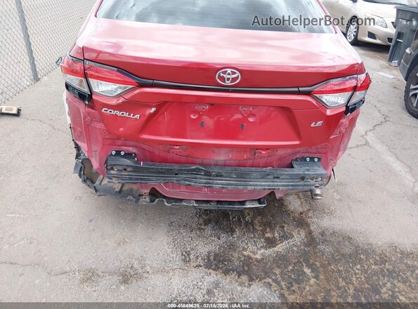 JTDEPRAE5LJ027337 2020 TOYOTA COROLLA Red Вид спереду