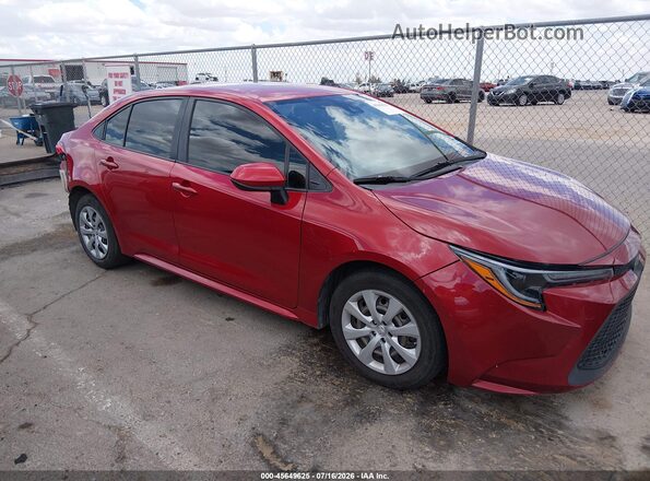 JTDEPRAE5LJ027337 2020 TOYOTA COROLLA Red Панорамний вид салону 360°
