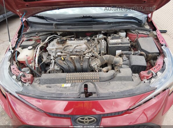 JTDEPRAE5LJ027337 2020 TOYOTA COROLLA Red Вид ззаду