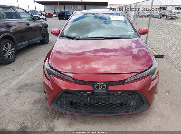 JTDEPRAE5LJ027337 2020 TOYOTA COROLLA Red Вид задньої частини салону