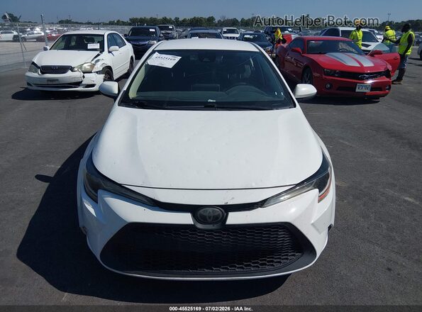 JTDEPRAE5LJ039066 2020 TOYOTA COROLLA White Սարքավորումների վահանակի տեսք