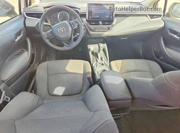 JTDEPRAE5LJ049581 2020 TOYOTA COROLLA Black Widok deski rozdzielczej