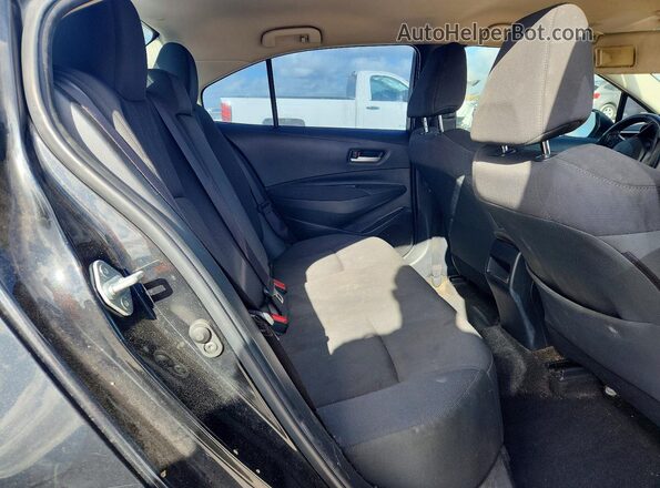 JTDEPRAE5LJ049581 2020 TOYOTA COROLLA Black Widok tylnych siedzeń