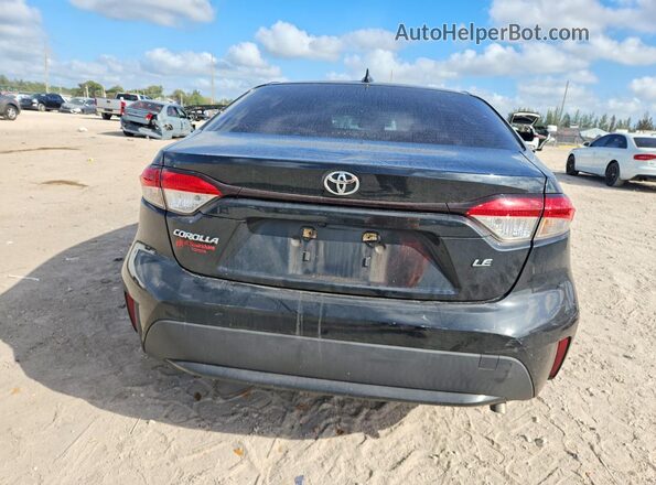 JTDEPRAE5LJ049581 2020 TOYOTA COROLLA Black Widok z tyłu