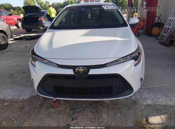 JTDEPRAE5LJ055736 2020 TOYOTA COROLLA White Vista del cuadro de instrumentos