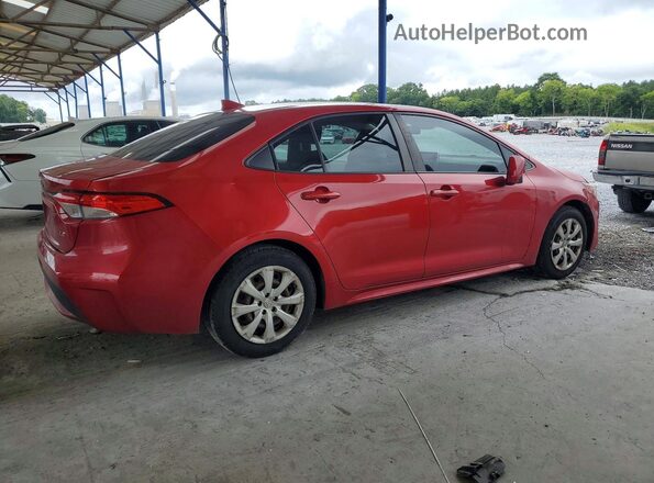 JTDEPRAE5LJ057566 2020 TOYOTA COROLLA Red Tył prawy