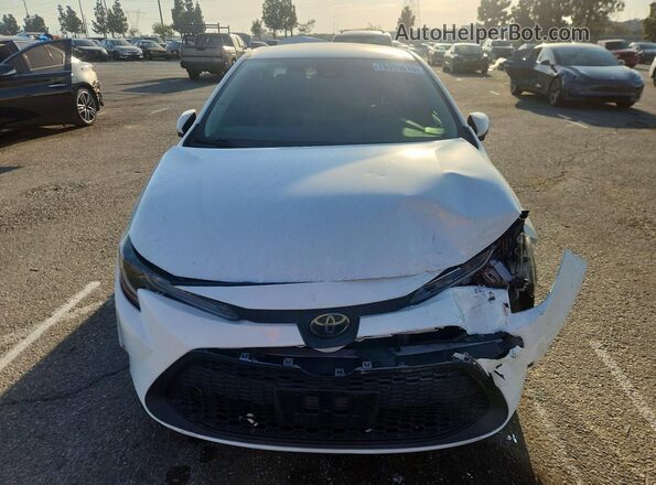 JTDEPRAE5LJ071807 2020 TOYOTA COROLLA White Vista frontal