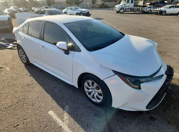 JTDEPRAE5LJ071807 2020 TOYOTA COROLLA White Delantero derecho