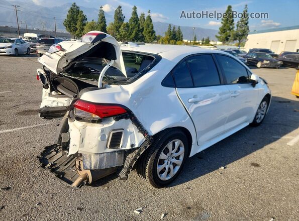 JTDEPRAE5LJ071807 2020 TOYOTA COROLLA White Trasero derecho