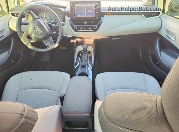 JTDEPRAE5LJ071807 2020 TOYOTA COROLLA White Vista del salpicadero