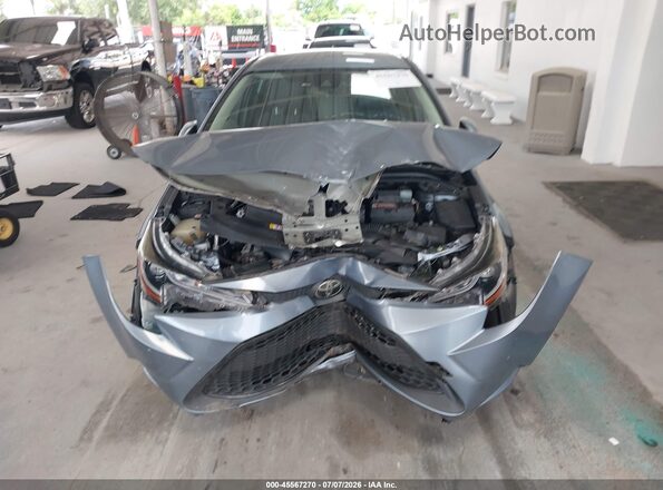 JTDEPRAE6LJ004925 2020 TOYOTA COROLLA Blue უკანა სალონის ხედი