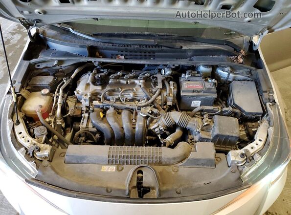 JTDEPRAE6LJ023636 2020 TOYOTA COROLLA Silver Widok wnętrza z tyłu