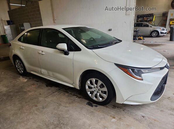 JTDEPRAE6LJ029260 2020 TOYOTA COROLLA Белый Передняя правая четверть