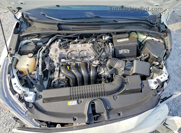 JTDEPRAE6LJ039898 2020 TOYOTA COROLLA White Widok wnętrza z tyłu