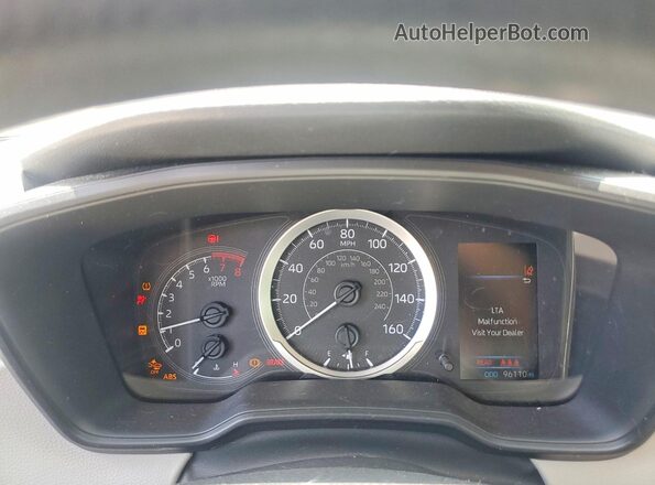 JTDEPRAE6LJ061304 2020 TOYOTA COROLLA Gray Սարքավորումների վահանակի տեսք