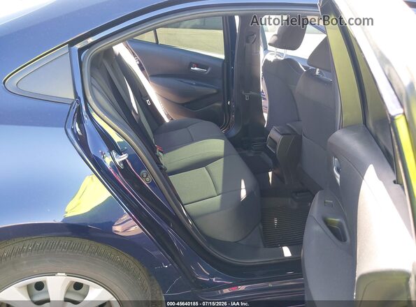 JTDEPRAE6LJ075395 2020 TOYOTA COROLLA Dark Blue Вид наклейки з VIN-кодом