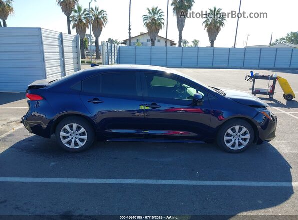 JTDEPRAE6LJ075395 2020 TOYOTA COROLLA Dark Blue Вид задньої частини салону