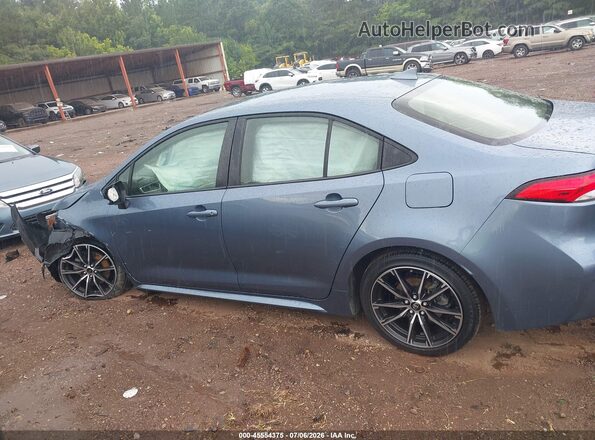 JTDEPRAE7LJ004318 2020 TOYOTA COROLLA Blue Rear interior view