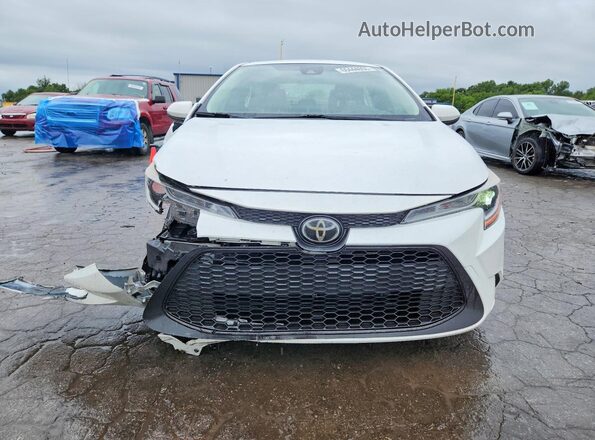 JTDEPRAE7LJ013357 2020 TOYOTA COROLLA White Դիմացի տեսք