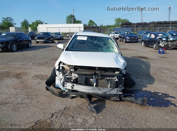 JTDEPRAE7LJ039036 2020 TOYOTA COROLLA White Widok zestawu wskaźników