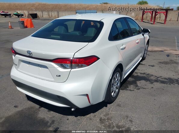 JTDEPRAE7LJ051610 2020 TOYOTA COROLLA White Հետևի աջ