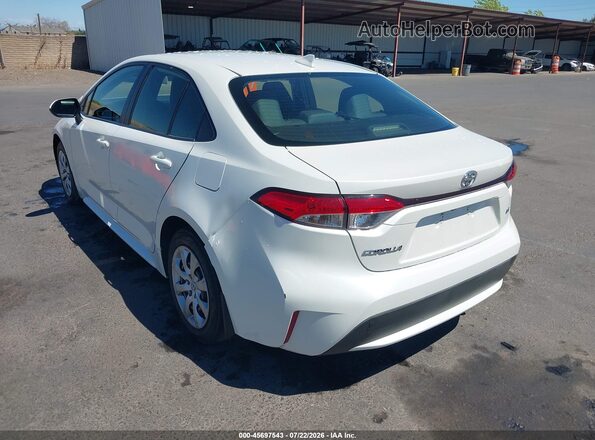 JTDEPRAE7LJ051610 2020 TOYOTA COROLLA White Հետևի ձախ