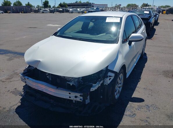 JTDEPRAE7LJ051610 2020 TOYOTA COROLLA White Առջևի ձախ երեք քառորդ տեսարան