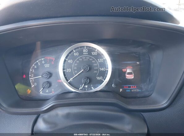 JTDEPRAE7LJ051610 2020 TOYOTA COROLLA White Հետևի նստատեղերի տեսք
