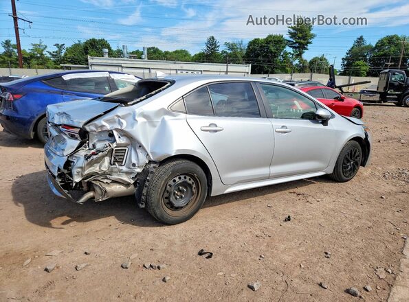 JTDEPRAE7LJ068729 2020 TOYOTA COROLLA Серебряный Задняя правая четверть