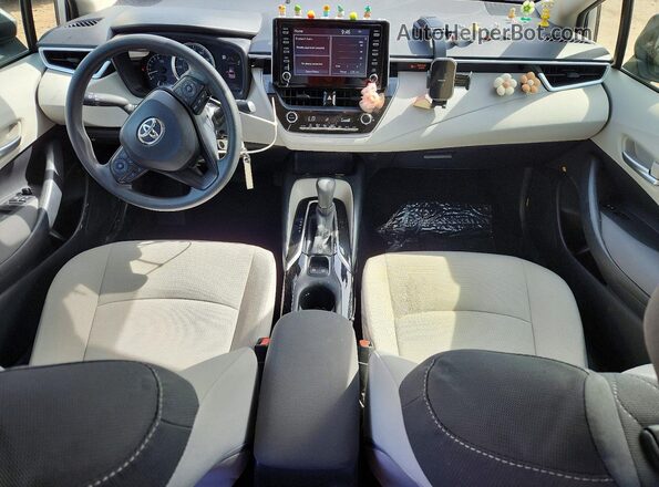 JTDEPRAE7LJ068729 2020 TOYOTA COROLLA Серебряный Вид панели приборов