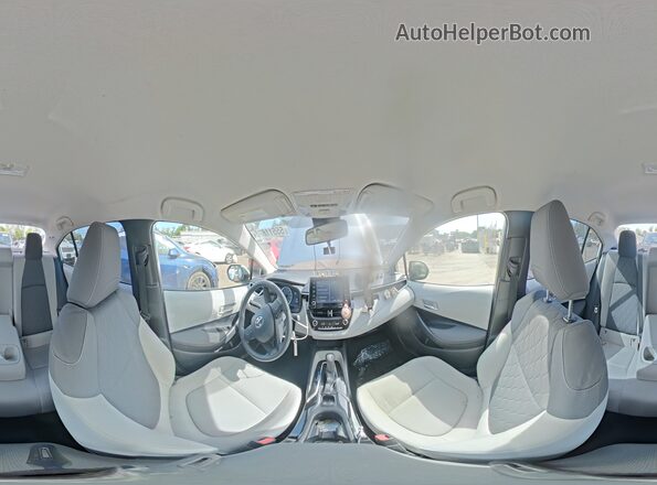 JTDEPRAE7LJ068729 2020 TOYOTA COROLLA Серебряный Вид наклейки с VIN-кодом
