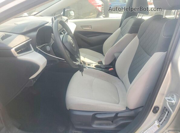 JTDEPRAE7LJ077222 2020 TOYOTA COROLLA Silver წინა სალონის ხედი