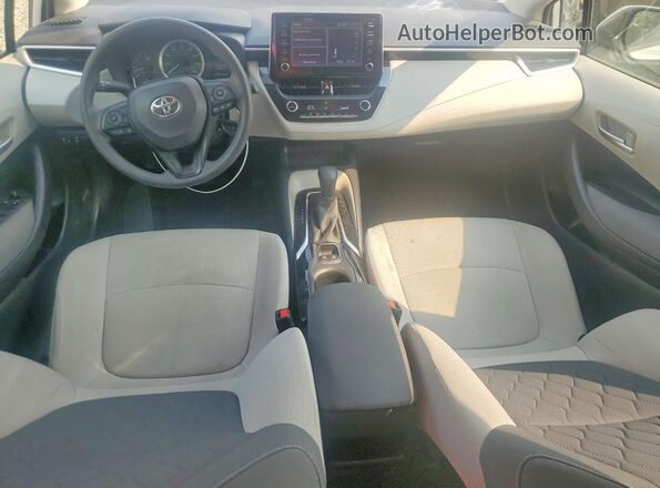JTDEPRAE7LJ077222 2020 TOYOTA COROLLA Silver წინა პანელის ხედი