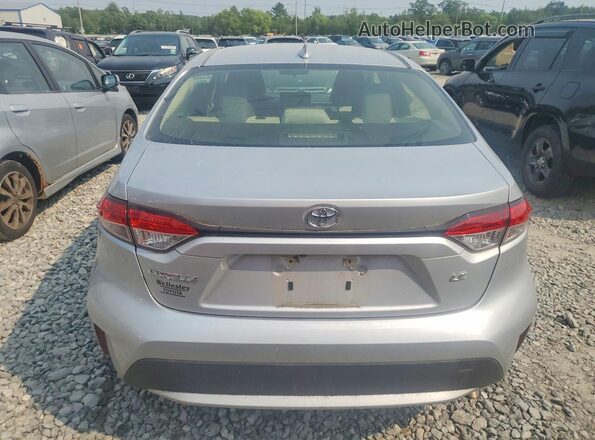 JTDEPRAE7LJ077222 2020 TOYOTA COROLLA Silver უკანა ხედი
