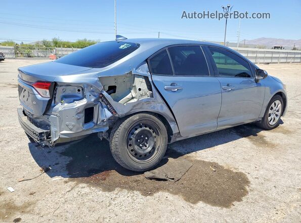 JTDEPRAE7LJ105200 2020 TOYOTA COROLLA Синий Задняя правая четверть