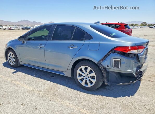 JTDEPRAE7LJ105200 2020 TOYOTA COROLLA Синий Задняя левая четверть