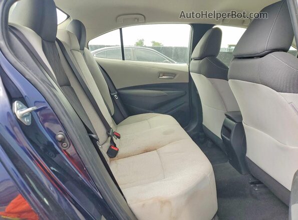 JTDEPRAE7LJ110784 2020 TOYOTA COROLLA Синий Вид задних сидений