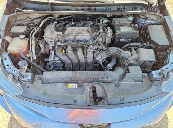 JTDEPRAE8LJ003338 2020 TOYOTA COROLLA Blue Rear interior view