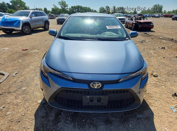 JTDEPRAE8LJ003338 2020 TOYOTA COROLLA Blue Front view