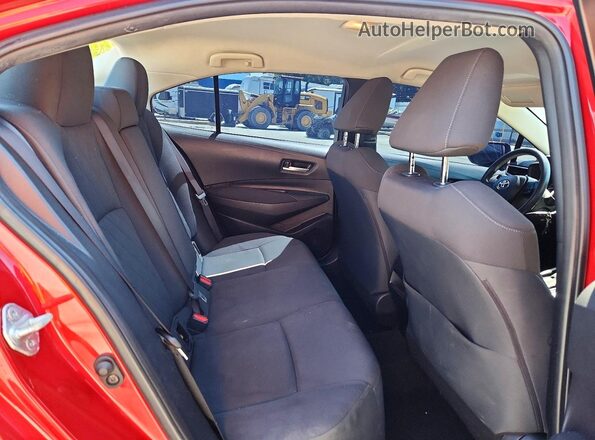 JTDEPRAE8LJ014372 2020 TOYOTA COROLLA Red უკანა სავარძლების ხედი