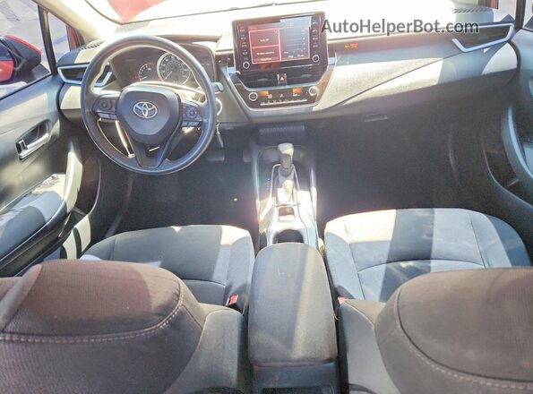JTDEPRAE8LJ014372 2020 TOYOTA COROLLA Red წინა პანელის ხედი