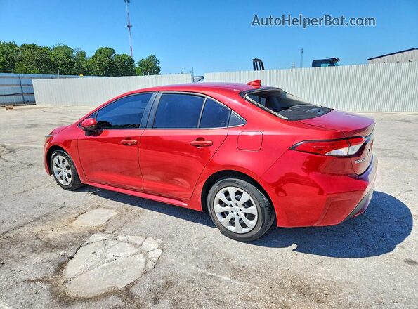 JTDEPRAE8LJ014372 2020 TOYOTA COROLLA Red უკანა მარცხენა