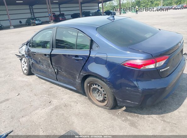 JTDEPRAE8LJ016767 2020 TOYOTA COROLLA Blue Rear left