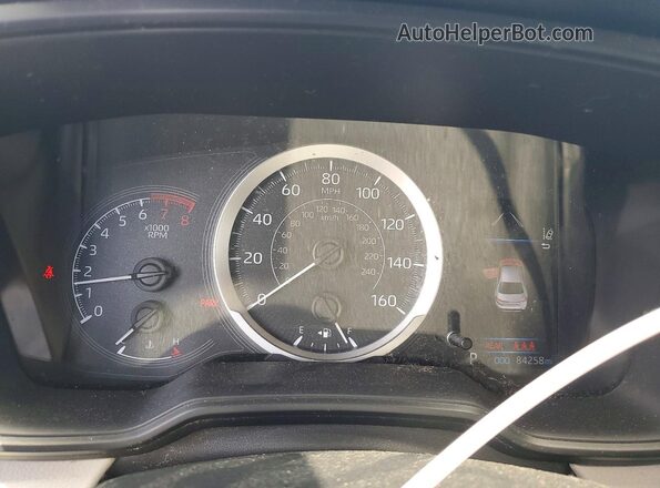 JTDEPRAE8LJ026702 2020 TOYOTA COROLLA Черный Вид щитка приборов