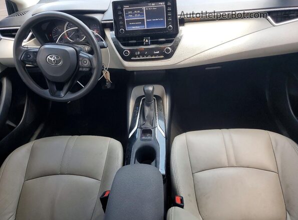 JTDEPRAE8LJ026702 2020 TOYOTA COROLLA Черный Вид панели приборов